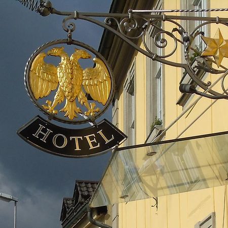 Hotel Goldener Adler Garni Hallstadt Exterior foto